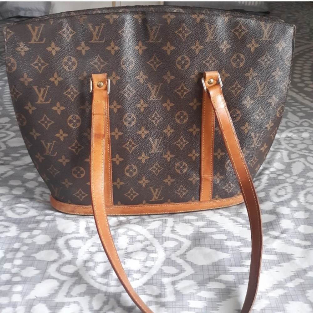 Louis Vuitton Classic Brown Monogram Tote